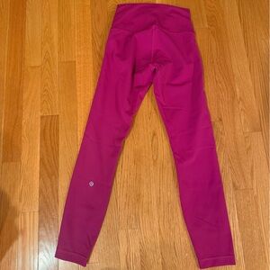 lululemon athletica Magenta Leggings